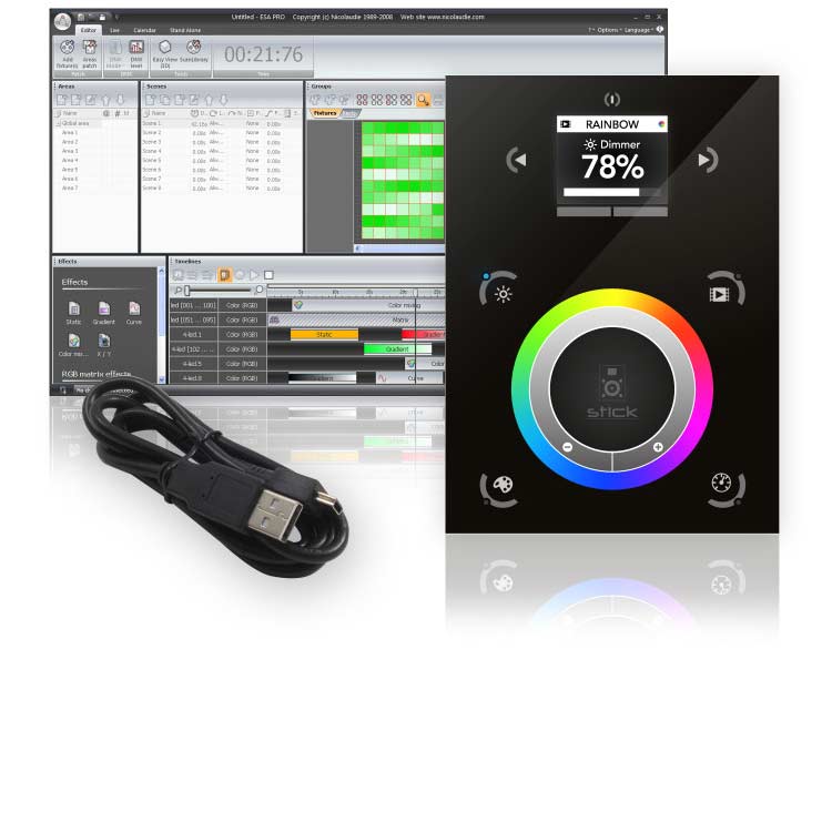 Nicolaudie Advanced DMX Controllers